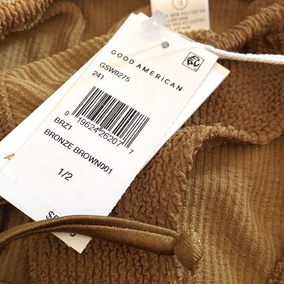 Good American Tiny Ties Bikini Bottom Size Medium NWT - Picture 6 of 7